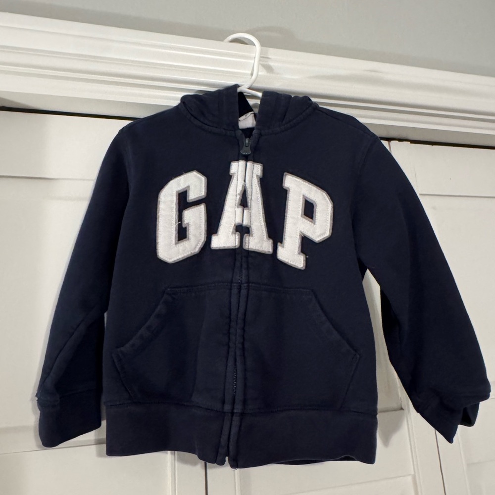 GAP Kids Navy Hoodie - Boys Size 5